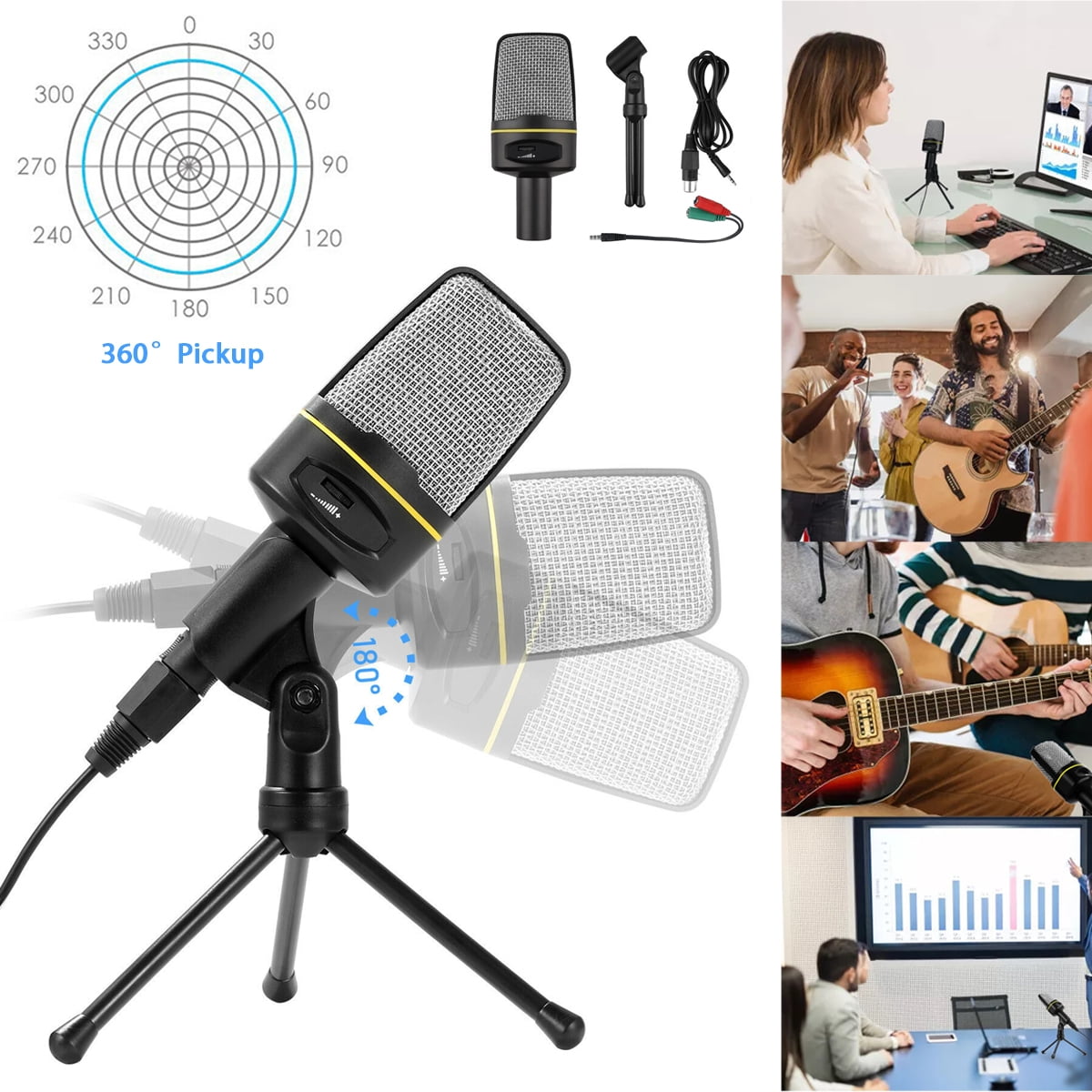Novashion Desktop Microphone Kit for Gaming Devices