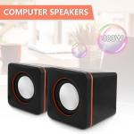 High-quality USB stereo speakers for mini laptops