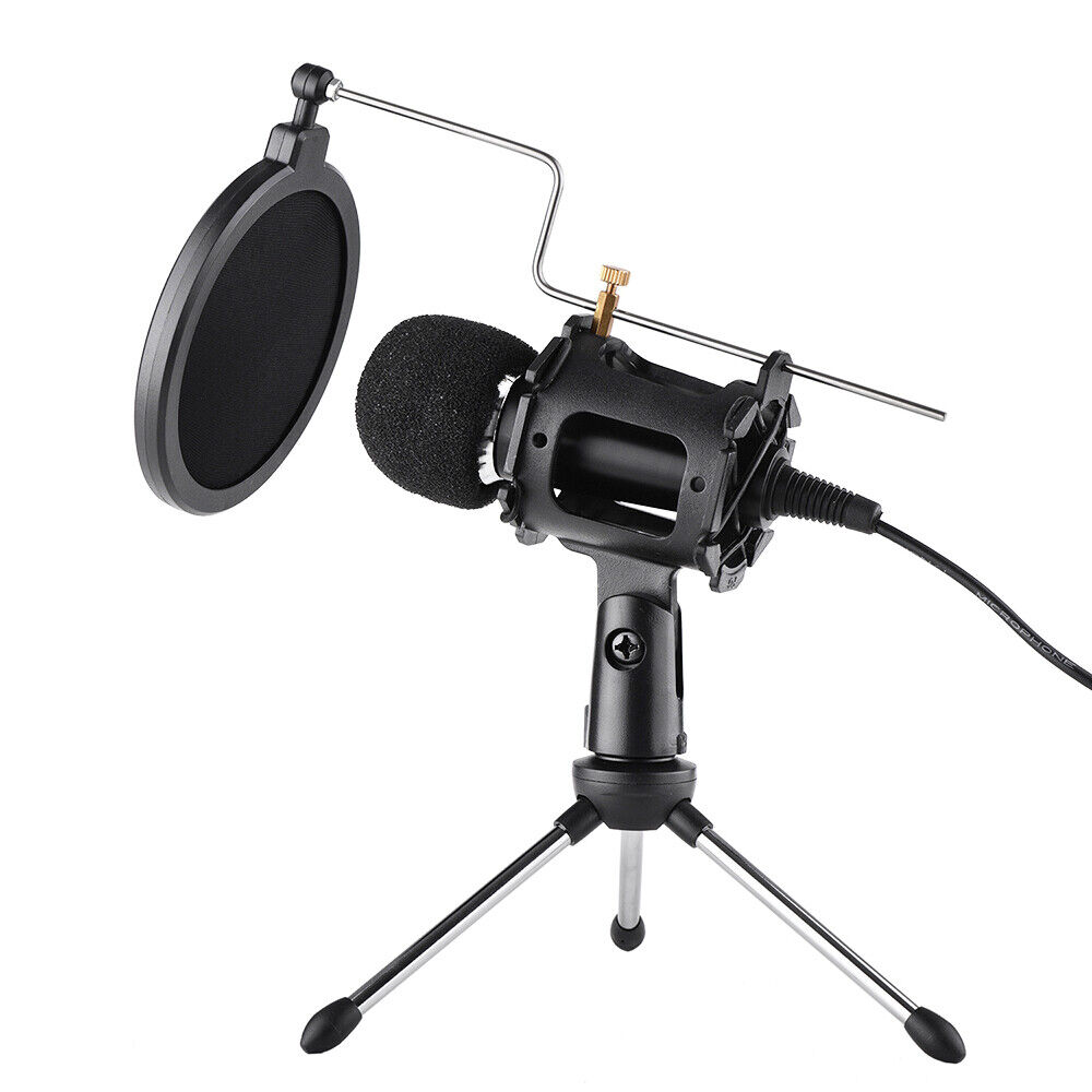 Broadcasting Studio Recording PC Laptop Condenser Microphone Kit