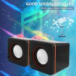 High-quality USB stereo speakers for mini laptops