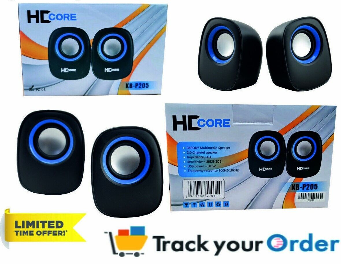 Affordable PC Speakers 2.0 for Gaming Laptops