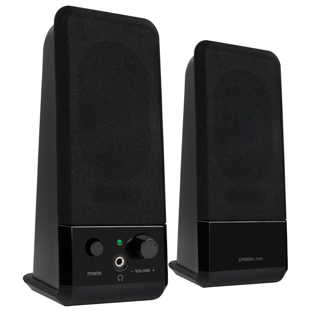 SPEEDLINK EVENT USB Multimedia Stereo Speakers - Black