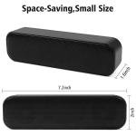 Portable USB Gaming Laptop Speakers with Surround Sound