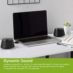 Black Computer Speakers - Set of 2