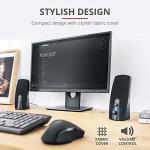 Almo 2.0 PC Speaker Set - Clear Sound, Black