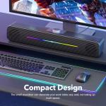 Gaming Laptop Soundbar: Enhanced Wired USB Speaker