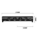 LED Illuminated 2in1 PC Speakers & Soundbar