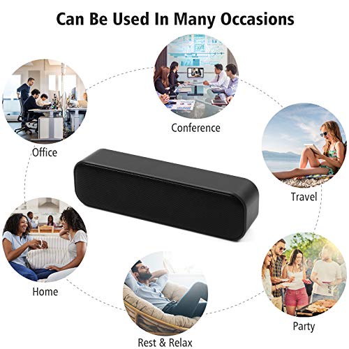 Portable USB Gaming Laptop Speakers with Surround Sound