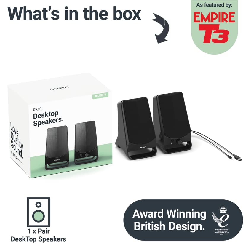 High-quality USB Gaming Laptop Speakers | Clear Stereo Sound | One Touch Control