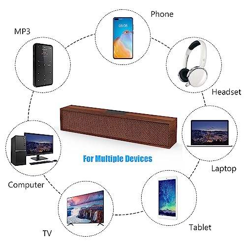 Wireless Sound Bar Speaker for Gaming Laptops