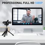 EMEET C960 Webcam: 1080p, Mic, Privacy Cover