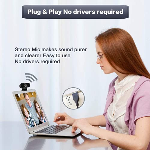 1080p HD Webcam with Privacy Shutter - Gaming Laptop