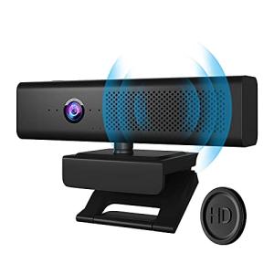 1080P Computer Camera with Built-in Microphones and Speaker