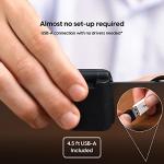 Compact Black Gaming Laptop Webcam with Dual Microphone