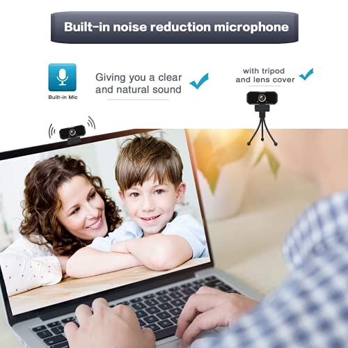 1080p HD Webcam with Privacy Shutter - Gaming Laptop