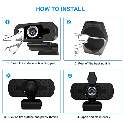 Universal Webcam Cover for Logitech HD Pro Webcam