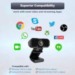 1080p HD Webcam with Privacy Shutter - Gaming Laptop