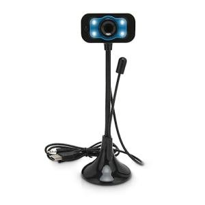 High Definition USB Webcam with LED Fill Light