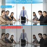 1080P Computer Camera with Built-in Microphones and Speaker