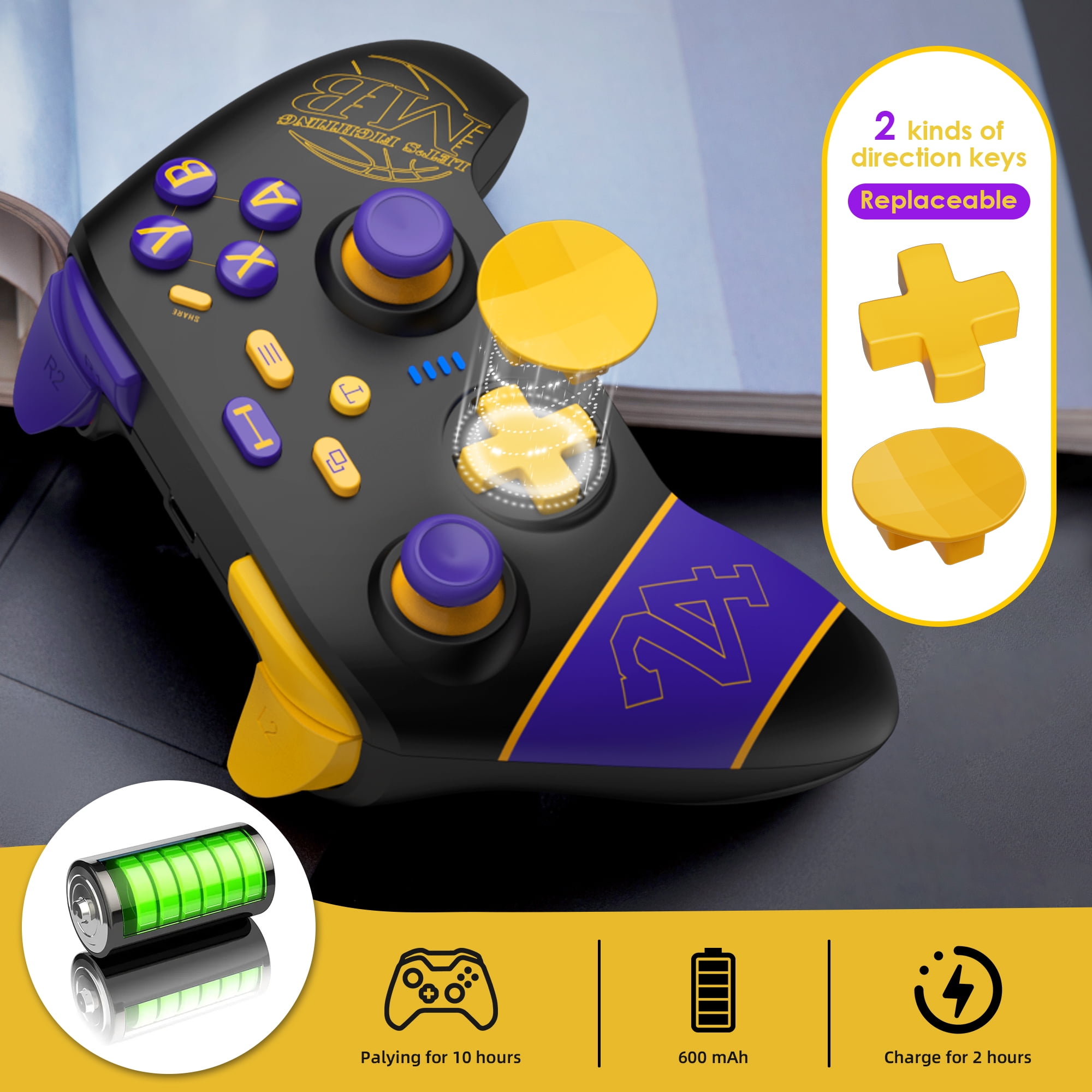 REDSTORM Wireless Gaming Controller for Xbox and PC