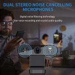 1080p HD Webcam with Microphone for Gaming Laptops