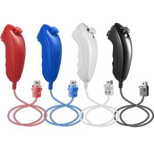 LUXMO 2-Pack Nunchuck Controller for Wii & Wii U