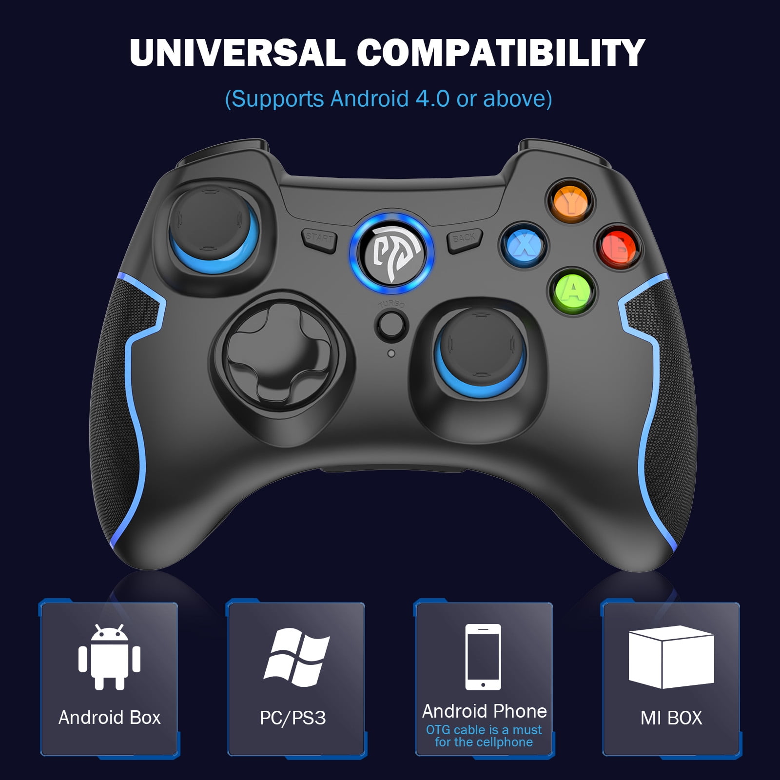 Wireless PC Game Controller for Gaming Laptop