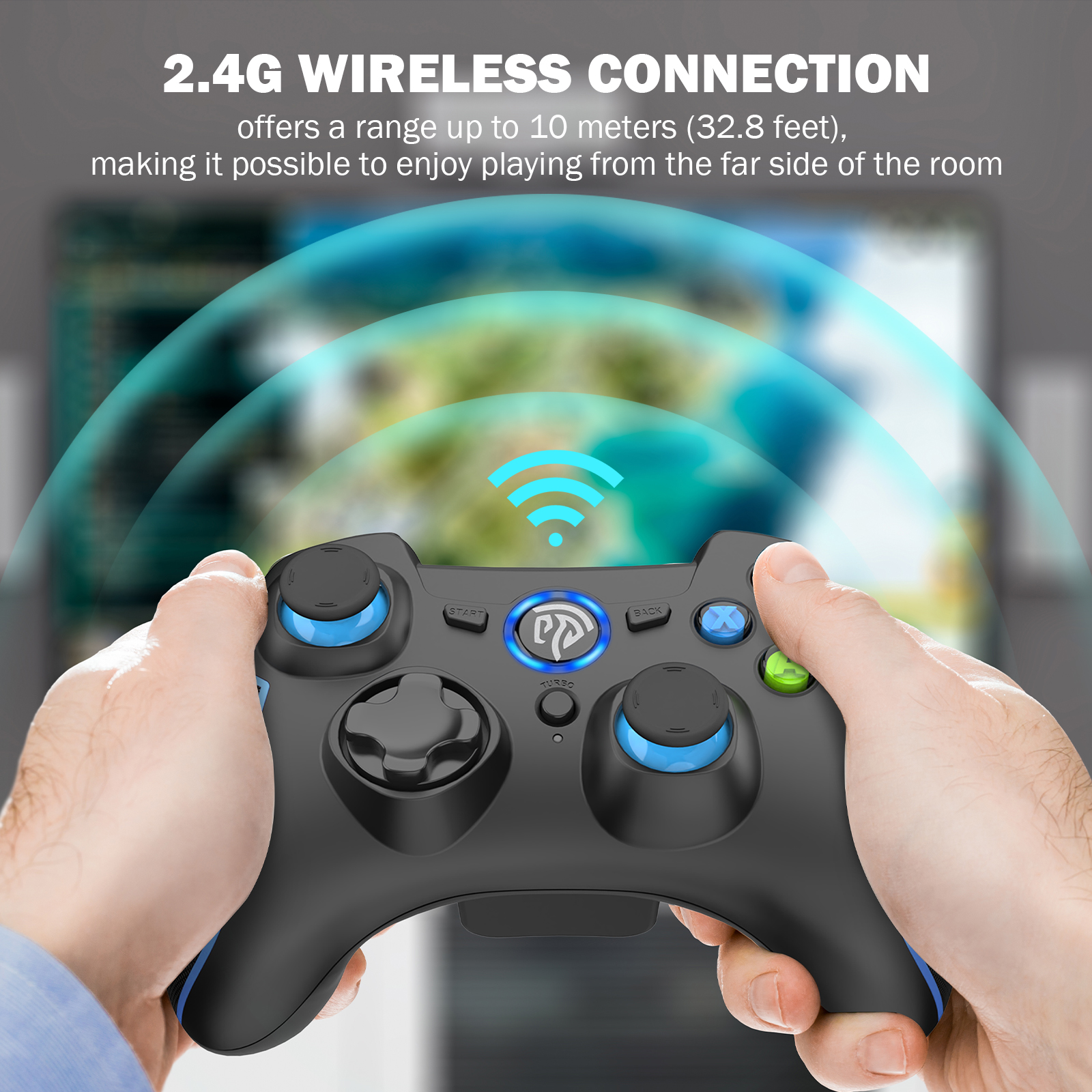 Wireless PC Game Controller for Gaming Laptop