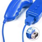 LUXMO 2-Pack Nunchuck Controller for Wii & Wii U