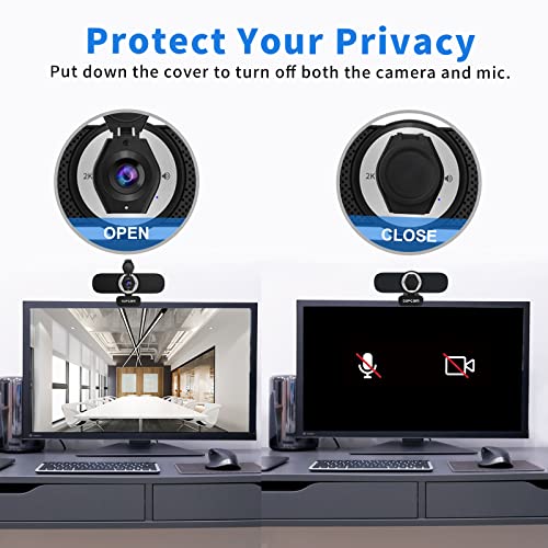 High-Quality HD Webcam with Microphone for Gaming Laptops