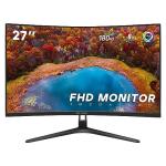 CRUA 27" 180HZ Curved Gaming Monitor, Full HD