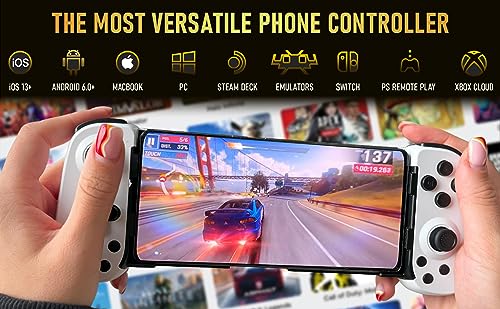 Majestech D6 Wireless Gamepad for iPhone/Android Gaming