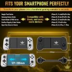 Majestech D6 Wireless Gamepad for iPhone/Android Gaming