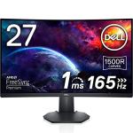 27-inch Dell Curved QHD Gaming Monitor, AMD FreeSync, 165Hz