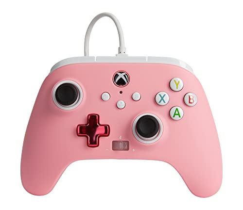 Official Xbox PowerA Enhanced Wired Controller - Pink