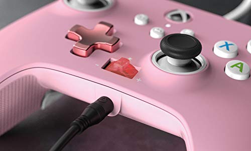 Pink PowerA Enhanced Xbox Wired Controller - Inline