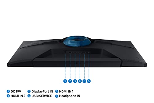 Samsung G51C QHD Gaming Monitor, 165Hz, 1ms, VESA