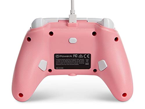 Pink PowerA Enhanced Xbox Wired Controller - Inline