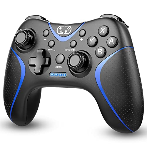Wireless Gaming Controller for Nintendo Switch/Lite/PC, Programmable, Gyro, Vibration