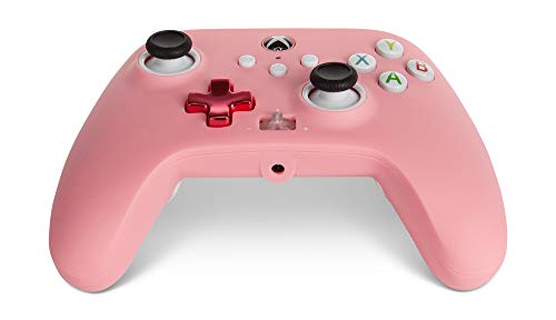 Pink PowerA Enhanced Xbox Wired Controller - Inline