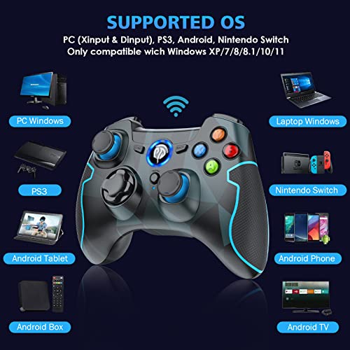 EasySMX Wireless 2.4g Game Controller for PC