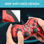 Rii Gaming Controller: Wired USB Gamepad for PS3, PC, Android