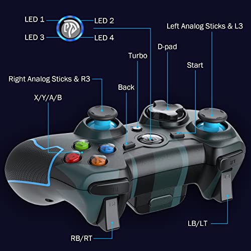 EasySMX Wireless 2.4g Game Controller for PC