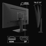 27" CRUA Gaming Monitor - Full HD 144/165HZ