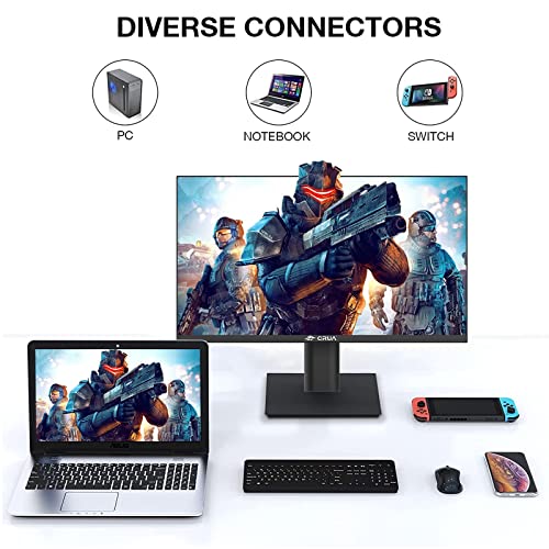 27" CRUA Gaming Monitor - Full HD 144/165HZ