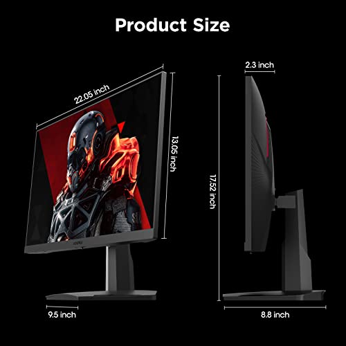 24.5" FHD Gaming Monitor, 1920 x 1080, 1ms