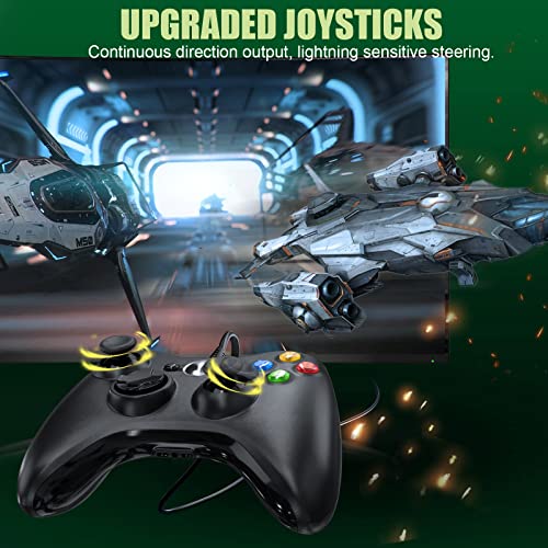 Ergonomic USB Controller for Xbox 360 and PC