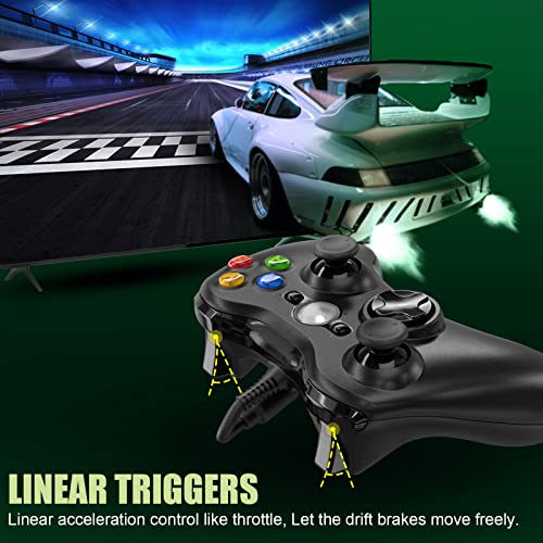 Ergonomic USB Controller for Xbox 360 and PC