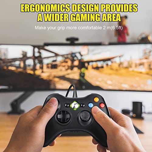 Ergonomic USB Controller for Xbox 360 and PC