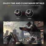 CRUA 27" Curved Gaming Monitor, Full HD 1080P